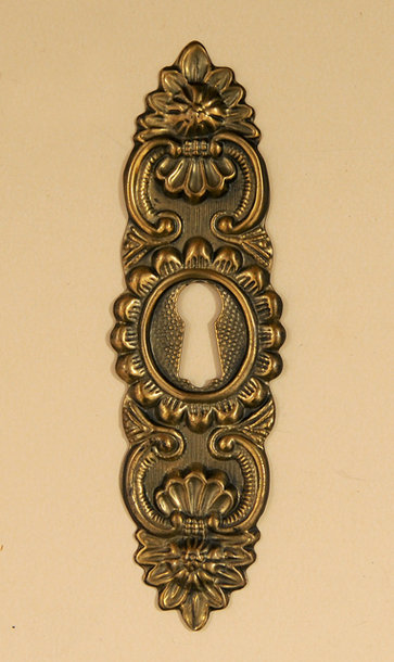 Schlüsselschild Nr. 309-MA, Oberfläche in Messing-Antik.