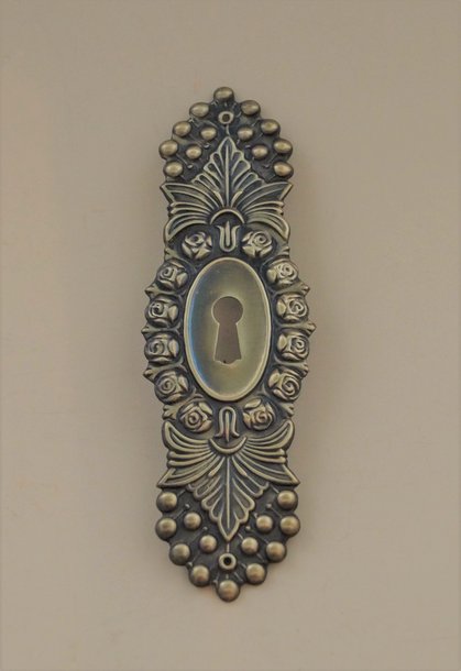 Schlüsselschild Nr. 306-MA, Oberfläche in Messing-Antik.