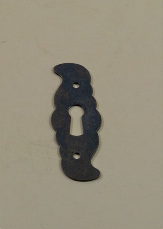 Schlüsselschild,,Oberfläche Messing-Antik, Nr. 393 MA