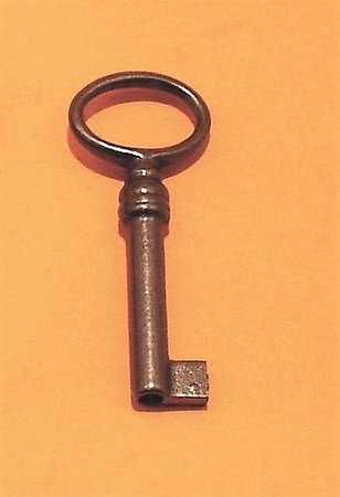 3902-65 Schlüsselrohling in Eisen mit Dorn Nr
