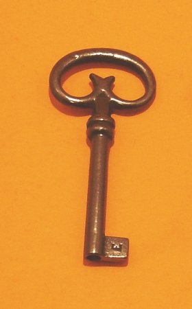 Schlüssel, Rohling Hohldorn,Oberfläche Eisenblank